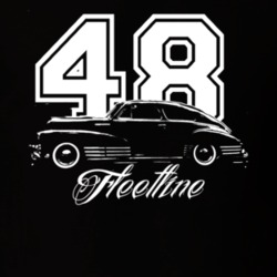 1948 Fleetline Areosedan Coupe Side Year Model Name White Graphic T Sh