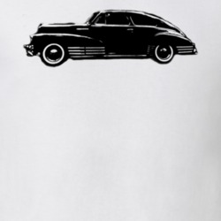 1948 Fleetline Areosedan Coupe Side Black Graphic T Shirt