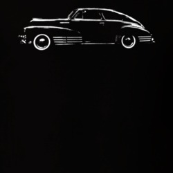 1948 Fleetline Areosedan Coupe Side White Graphic T Shirt