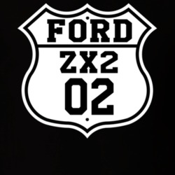 Highway Route Sign 2002 ZX2 T Shirt