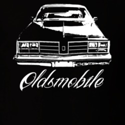 1978 Oldsmobile Delta 88 Royale Grill Model Dark Color Shirt