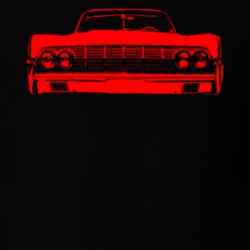 1964 Lincoln Continental Grill Custom Red  T Shirt