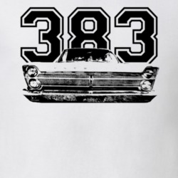 1965 Plymouth Fury Grill Engine Size 383 Light Color Shirt