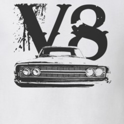 1968 Fairlane Grill V8 Light Color Shirt