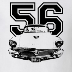 1956 Buick Roadmaster Coupe Grill Year Light Color Shirt
