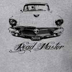 1956 Buick Roadmaster Coupe Grill Model Name Light Color Shirt