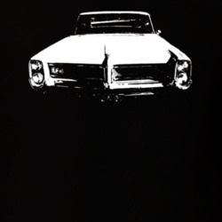 1964 Grand Prix Grill View Dark Color Shirt