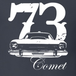 1973 Comet Grill View Year and Model Dark Shirt