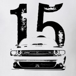 2015 Challenger Shaker Grill With Year Light Color Shirt