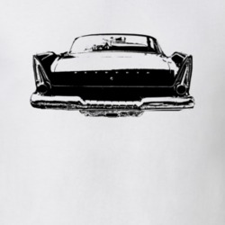 1958_Fury_Rear_Black_Graphic T Shirt