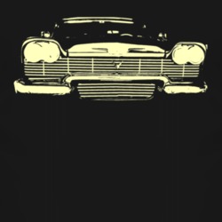 1958_Plymouth_Fury_Grill_Yellow_Graphic T Shirt
