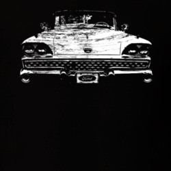 1959_Fairlane_Grille_White_Graphic T Shirt