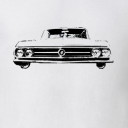 1963_Buick_Wildcat_Black_Image_Grille T Shirt
