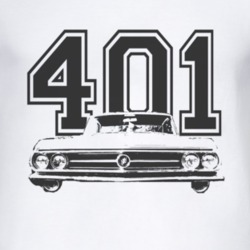 1963_Buick_Wildcat_Black_Image_Grille_Engine Size T Shirt