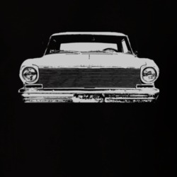 1963_CHEVY_NOVA_Grille_White_Graphic T Shirt