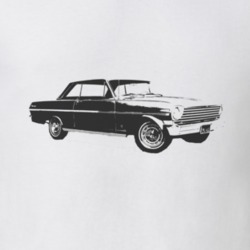 1963_CHEVY_NOVA_Side_Black_Graphic T Shirt
