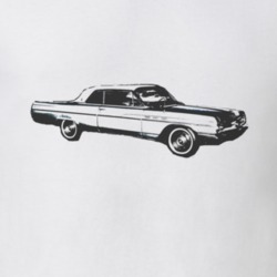 1964_Buick_Wildcat_Side_Black_Graphic T Shirt