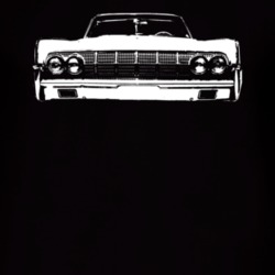 1964_Lincoln_Continental_Grill_White_Graphic T Shirt