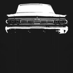 1964_Mercury_Comet_Rear_White_Graphic T Shirt