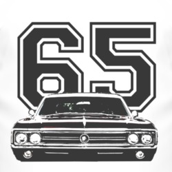 1965_BUICK_WILDCAT_Grille_Black_Graphic_Year T Shirt