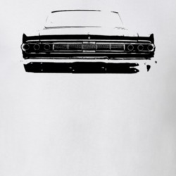 1965_Mercury_Comet_Rear_Black_Graphic T Shirt