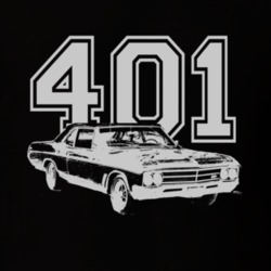 1966_BUICK_SKYLARK_Side_White_Graphic_Engine_Size T Shirt