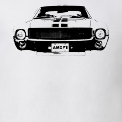1969 AMX Grill View Light Color Shirt