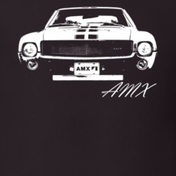 1970 AMX Grill and Model Name Dark Shirt
