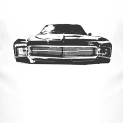 1967_BUICK_RIVIERA_Grille_Black_Graphic T Shirt