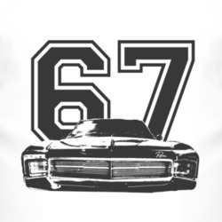 1967_BUICK_RIVIERA_Grille_Black_Graphic_Year T Shirt