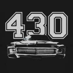 1967_BUICK_RIVIERA_Grille_White_Graphic_Engine_Size T Shirt