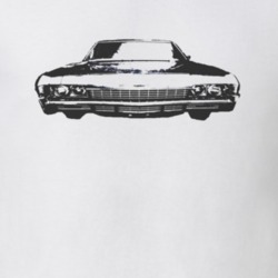 1968_CHEVY_ BISCAYNE_Grille_Black_Graphic T Shirt