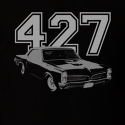 1968_CHEVY_CAMARO_SS_Side_White_Graphic_Engine Size2 T Shirt