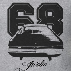 1968 AMC Javelin Rear Year Model Light Shirt