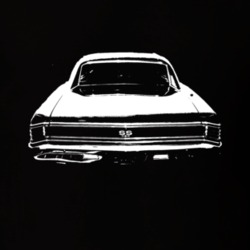 1969_AMC_Rambler_White_Graphic_Rear T Shirt