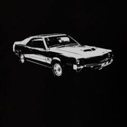 1970_Javelin_Side_White_Graphic T Shirt