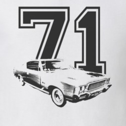 1971_AMC_ MATADOR_Side_Black_Graphic_Year T Shirt