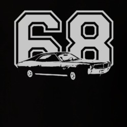1968 AMC Javelin SST With Year Dark Shirt