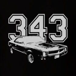 1968 AMC  Javelin Side Engine Size Dark Color Shirt