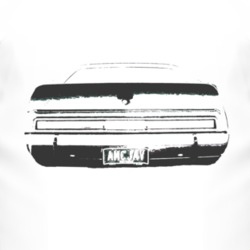 1971_AMC_JAVELIN_Rear_Black_Graphic T Shirt
