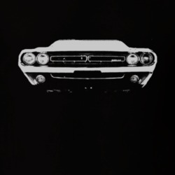 1971 Dodge Challenger Grill White Graphic T Shirt