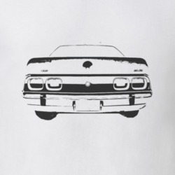 1973_AMC_ JAVELIN_Rear_Black_Graphic T Shirt