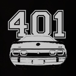 1973_AMC_ JAVELIN_Rear_White_Graphic_Engine Size T Shirt