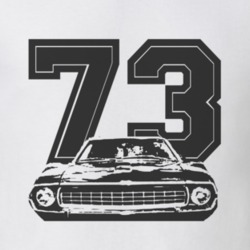 1973_AMC_Javelin_grill_black_graphic_year T Shirt