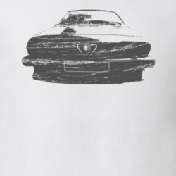 Alpha_Romeo_GTV6_Coupe_Grill_Black_Graphic T Shirt