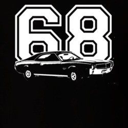 1968 AMC Javelin Side Year Dark Color Shirt