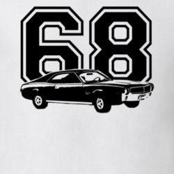 1968 AMC Javelin Side Year Light Color Shirt