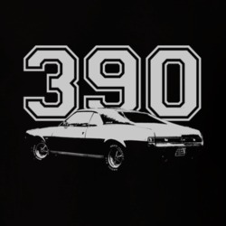 1969 AMC  Javelin Side Engine Size  T Shirt