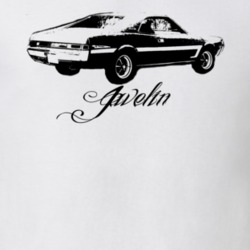 1969 AMC Javelin Rear View Model Light Color Shirt
