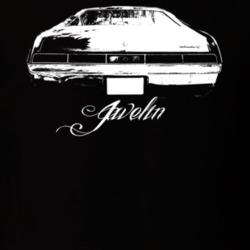1970 AMC Javelin Rear View Model Dark Color Shirt